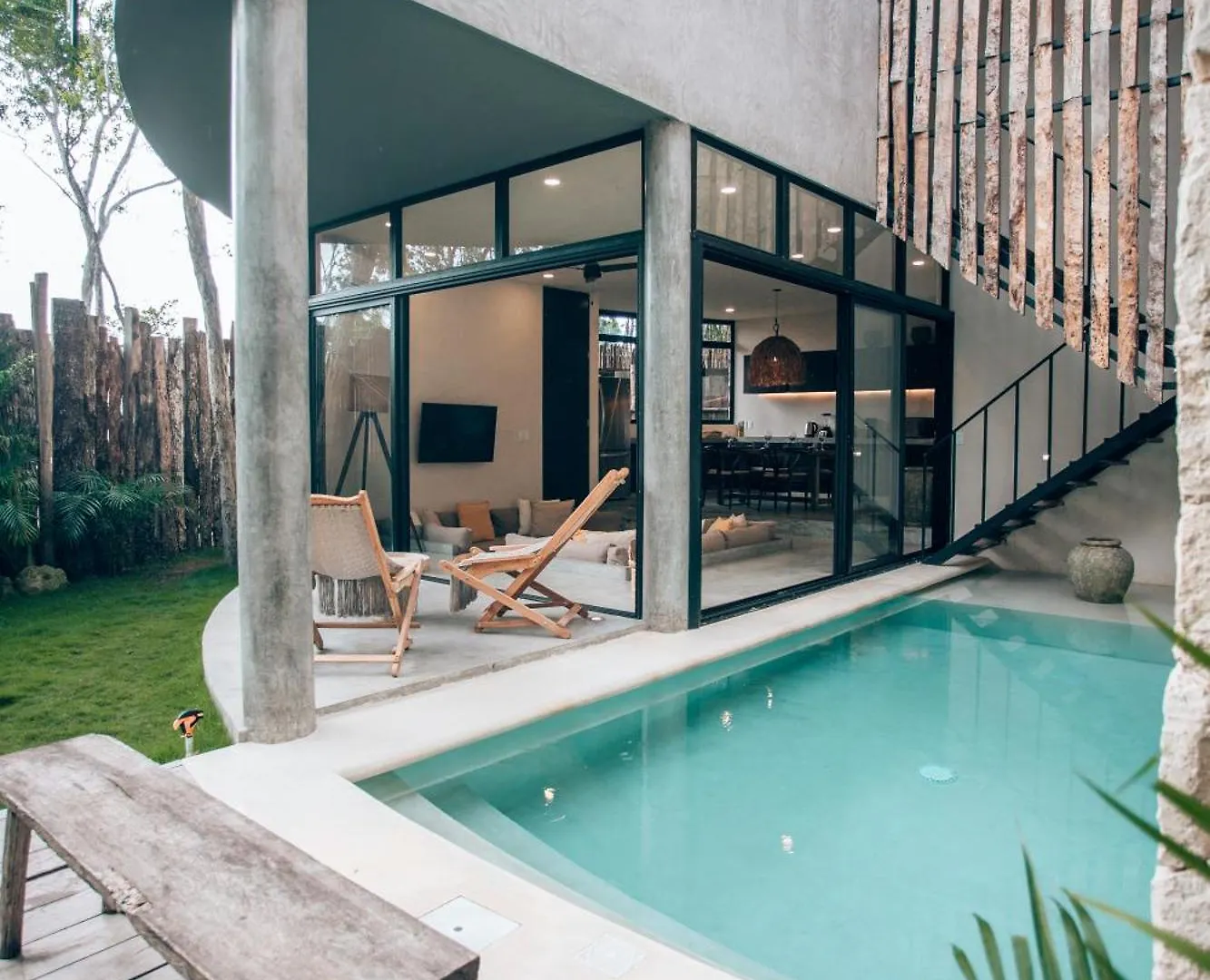 Jungle Boho Villa - Pvt Pool -100Mbs -Concierge 8B Tulum